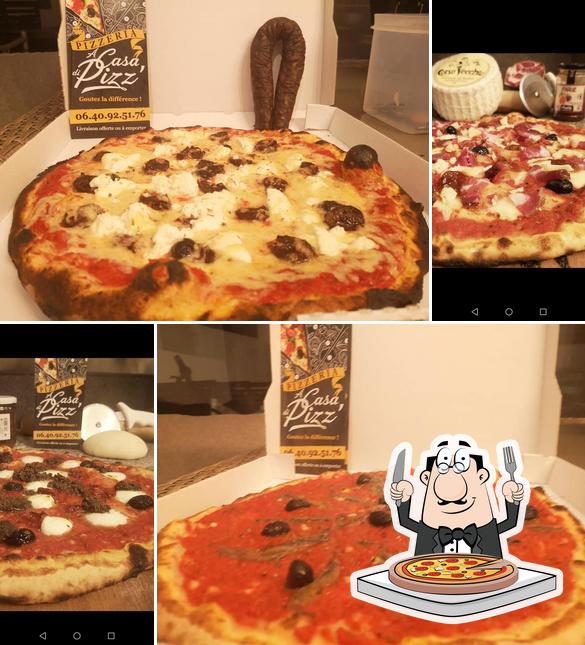 Prenez des pizzas à A Casa di Pizz'