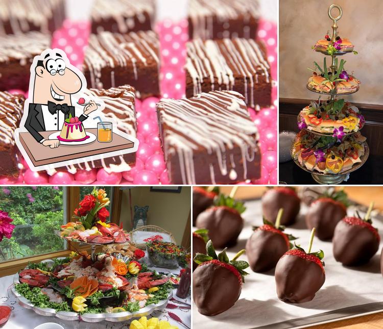 Corinne's Concepts In Catering provides a number of desserts