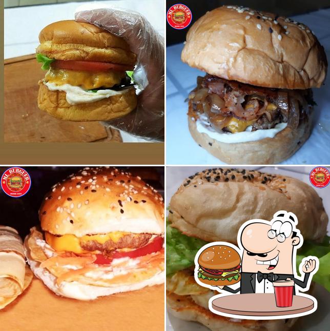 Delicie-se com um hambúrguer no ML BURGUER