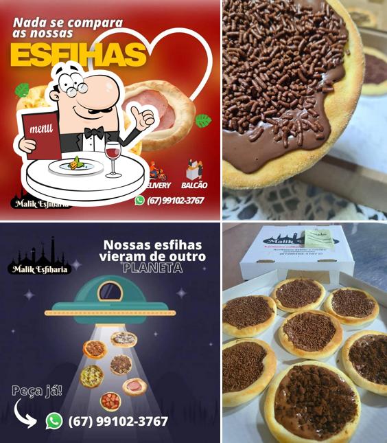 Comida em Malik Esfiharia