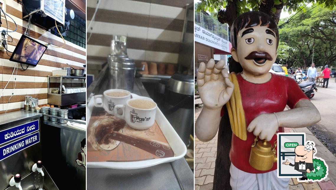 Check out how Gowda's tea Corner looks outside