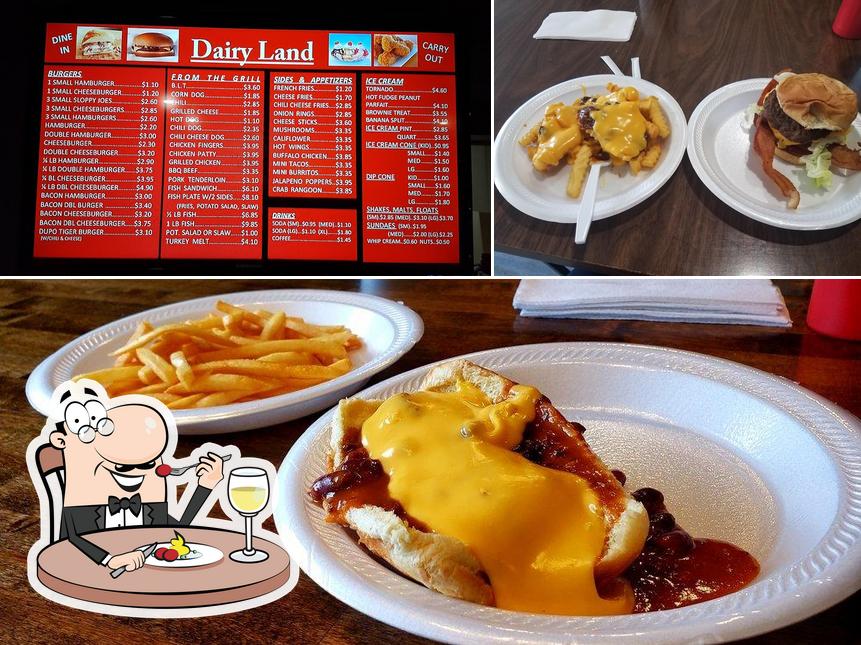 Dairy Land in Dupo Restaurant menu and reviews