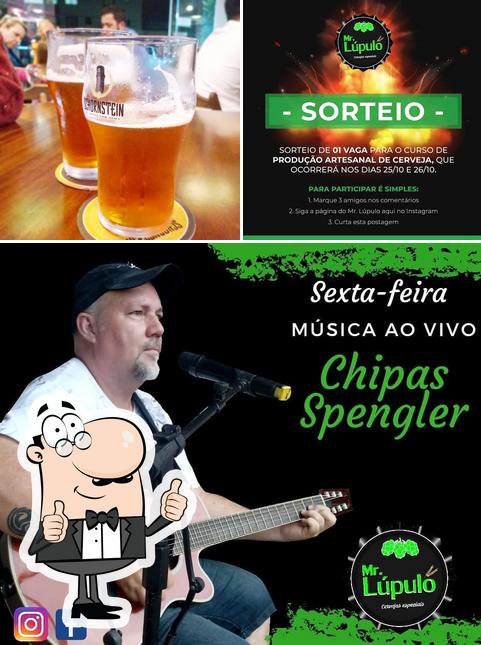 See this picture of Mr. Lúpulo- Cervejas Especiais