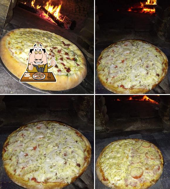 Peça diferentes estilos de pizza