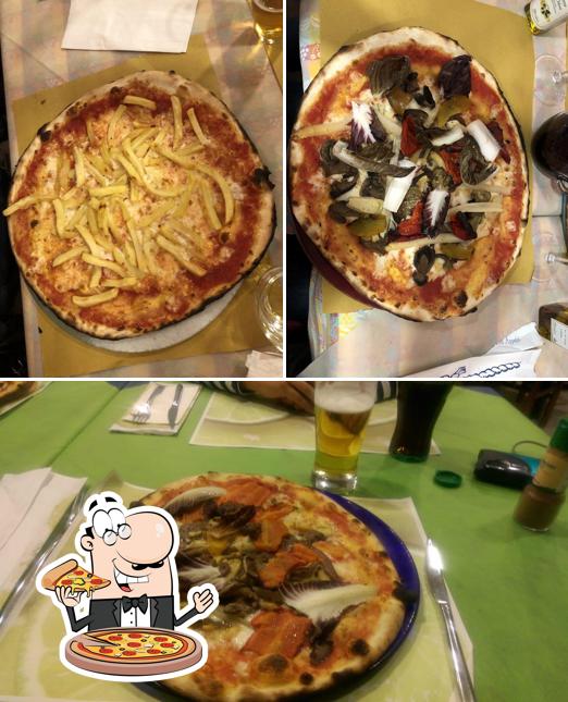 Scegli una pizza a All'Antico Tempio