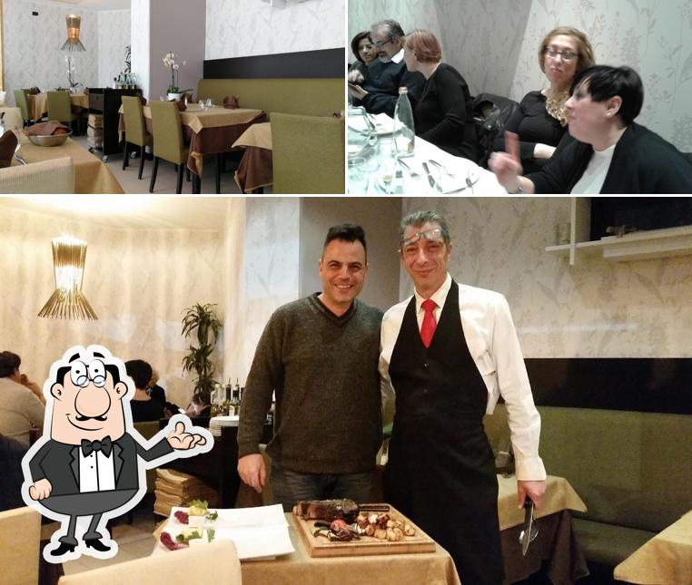 Gli interni di ORO - Ristorante Pizzeria
