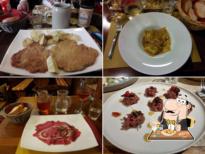Cibo al Trattoria "La Botte" ‍