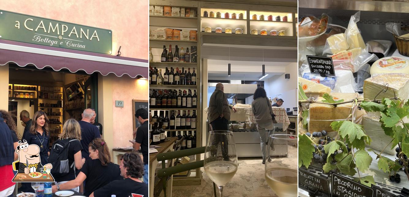 Cibo al a CAMPANA bottega e cucina