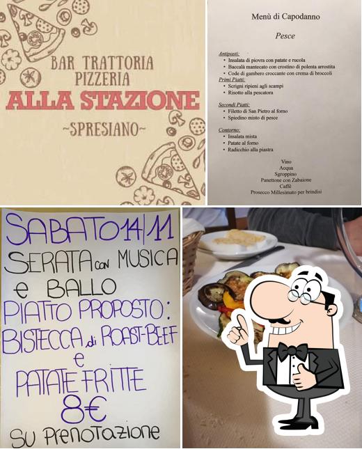 Regarder cette photo de Bar Trattoria Pizzeria alla Stazione