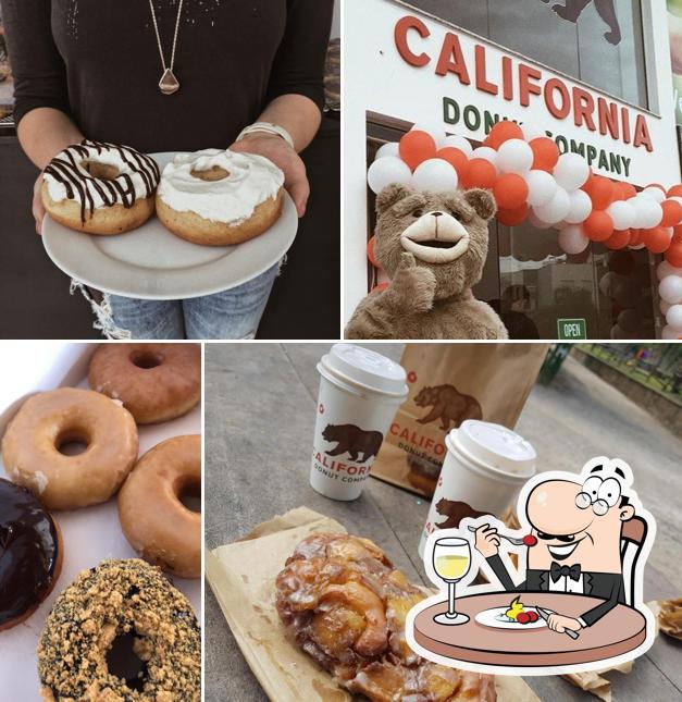 Comida em California Donut Company