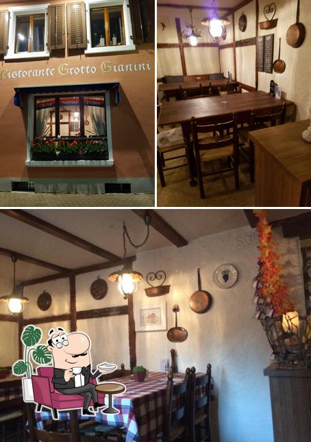 Dai un'occhiata agli interni di Ristorante Grotto Gianini