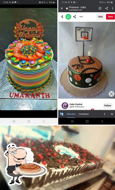 Look at the photo of Gravity Cakes