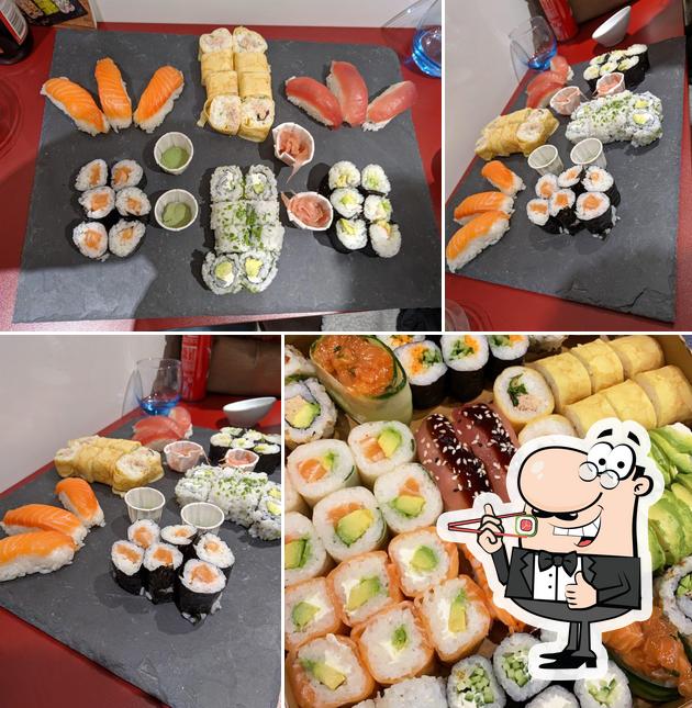 Prenez de nombreuses options de sushi