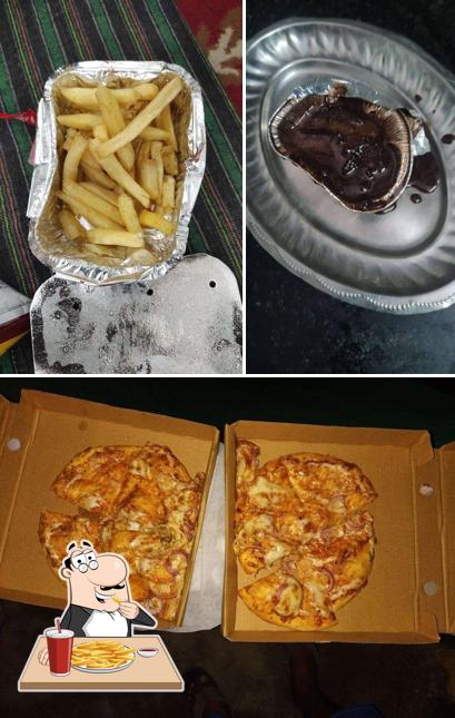 French fries at Yumino Pizza