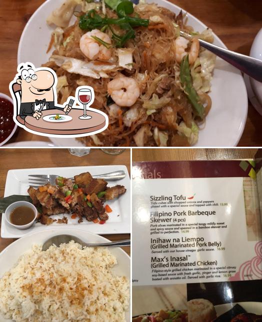 Food at Max's Restaurant Calgary, Cuisine of the Philippines