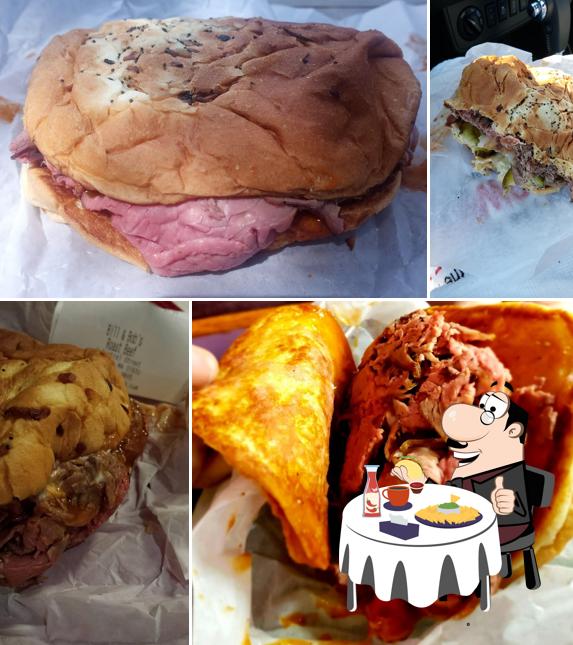 Bill & Bob's Roast Beef in Peabody Restaurant menu and reviews