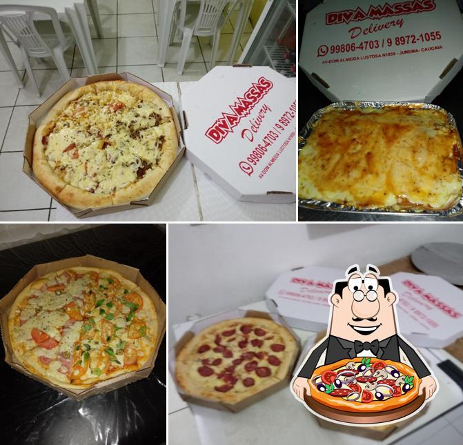 Experimente diversos tipos de pizza