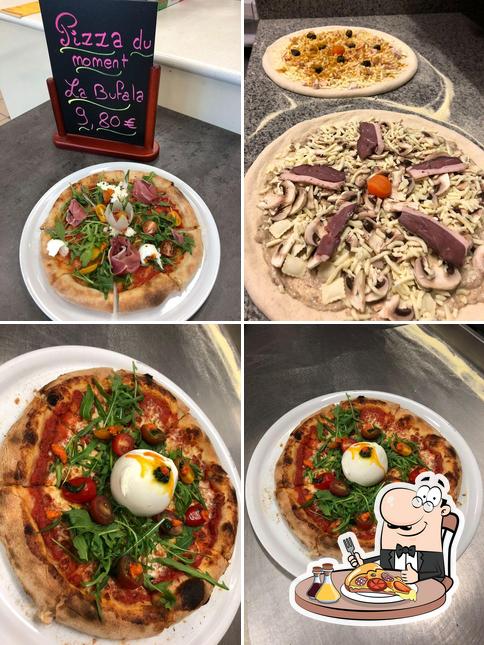 A Pizza du Rocher Pierrelatte, vous pouvez essayer des pizzas