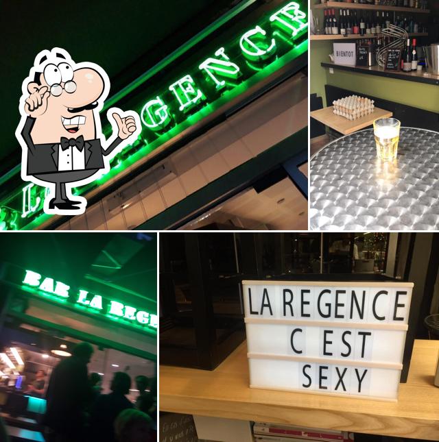 L'intérieur de Brasserie La Régence