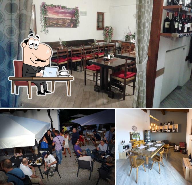Dai un'occhiata agli interni di Osteria da Mima