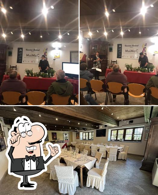 Gli interni di Cascina Roland
