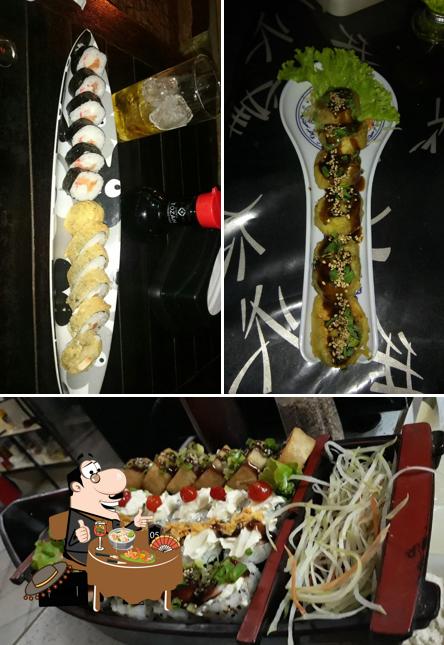 Comida em Temake Sushi Mar