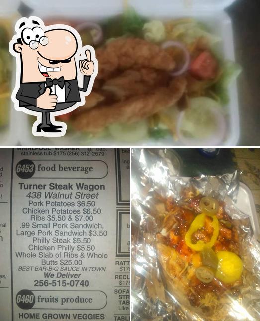 Turner Steak Wagon in Gadsden Restaurant menu