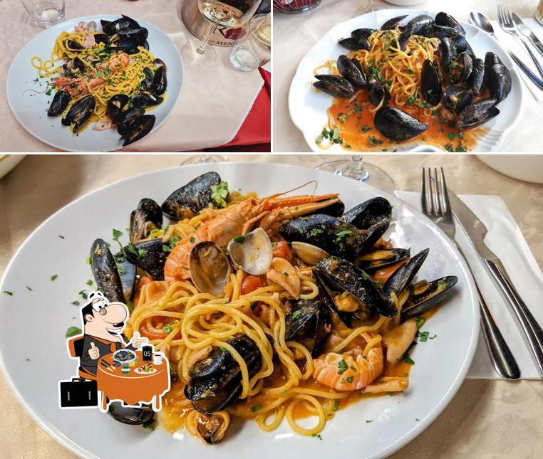 Cozze al Ristorante pizzeria Rosa
