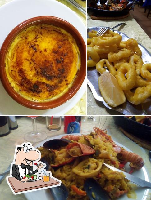 Food at Casa Pédro
