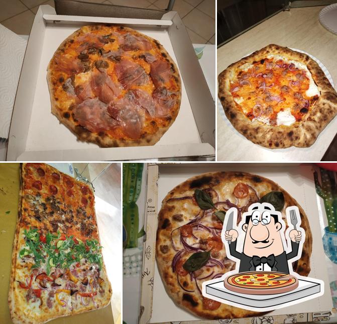 Scegli tra le molte varianti di pizza