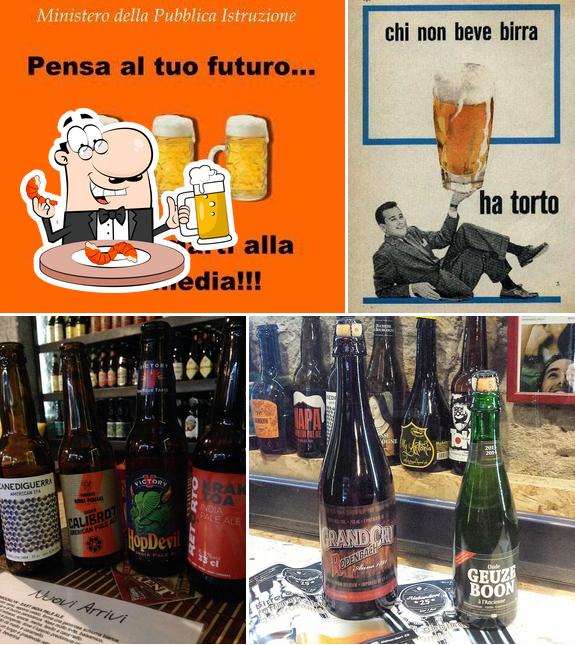 Alabardieri 25 Beer & Food offre un'ampia selezione di birre