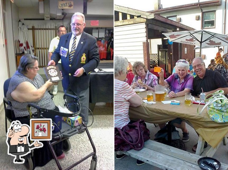 El interior de Royal Canadian Legion - Strathroy Sir Arthur Currie Branch 116