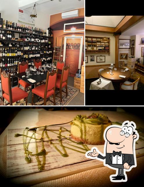 Guarda la foto che raffigura la interni e cibo di RISTORANTE ALL'OCA