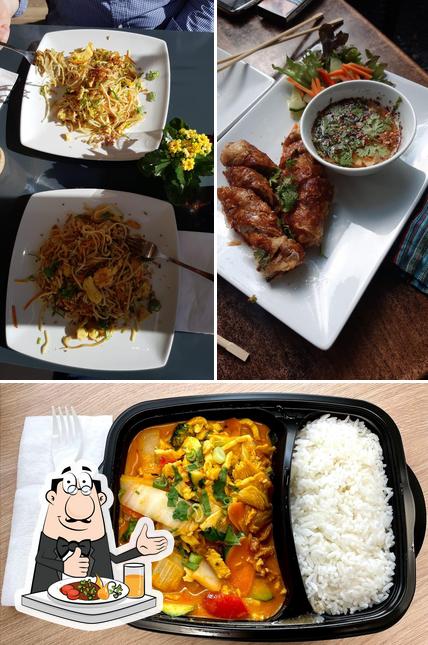 Еда в "Der weisse Thai"
