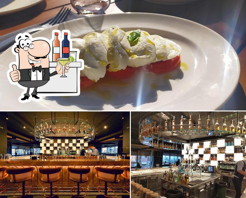 LIFT Steak & Rooftop Bar se distingue par sa comptoir de bar et dessert