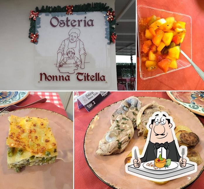 Cibo al Nonna Titella ristorante osteria