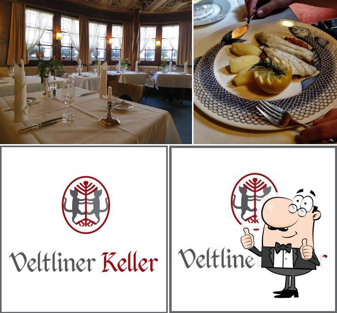 Взгляните на снимок ресторана "Veltlinerkeller"