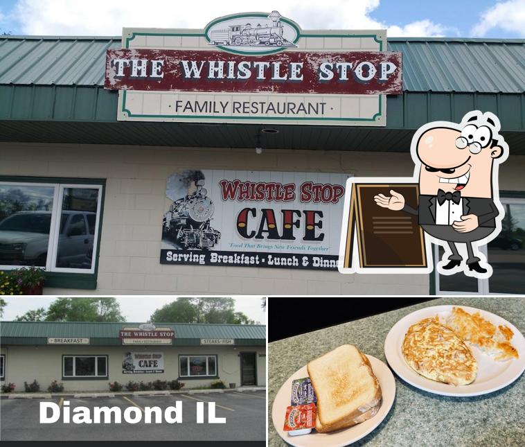 Whistle Stop Cafe Diamond IL in Diamond Restaurant menu and reviews