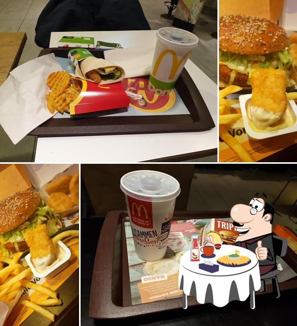 Hamburger à McDonald's Linz