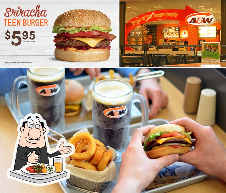 Nourriture à A&W Canada