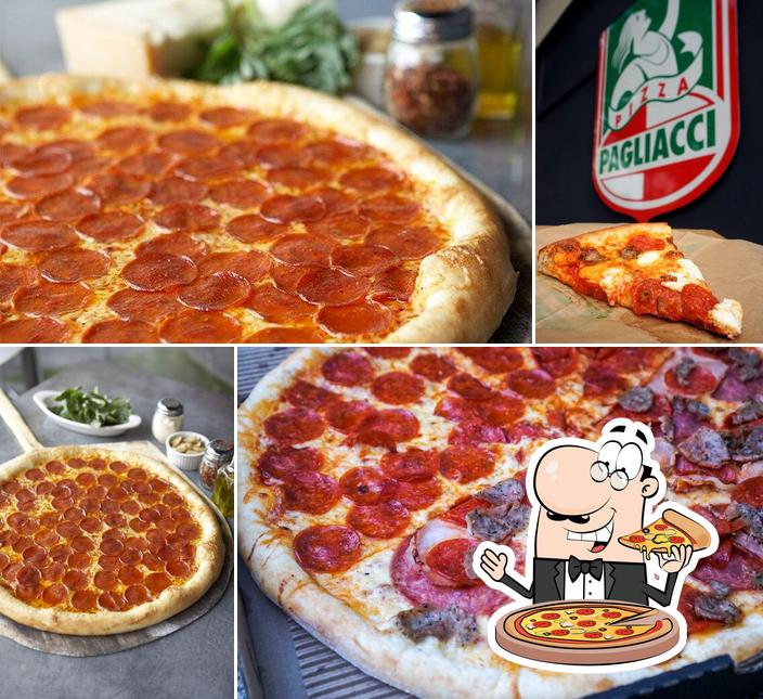 Order pizza at Pagliacci Pizza