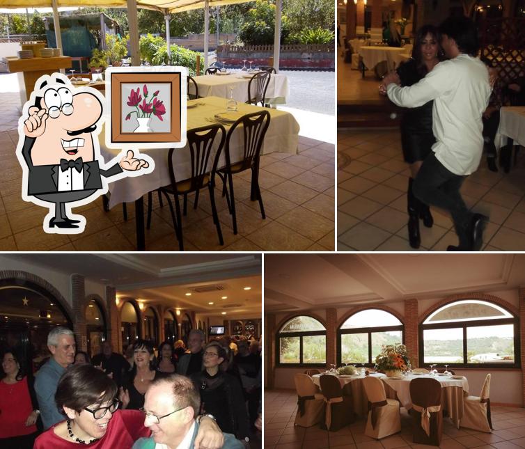 Gli interni di Da Raffaelina Hotel Ristorante