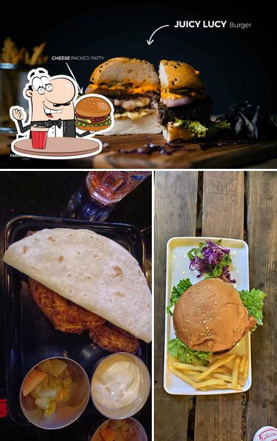 Get a burger at FARRAGO HOUSE EATERY