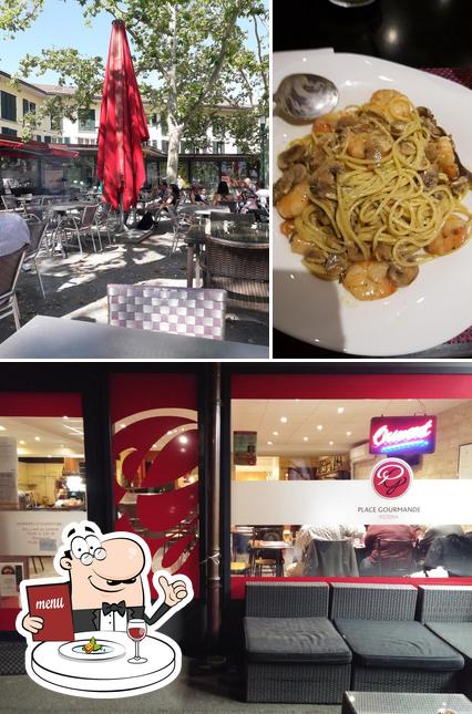 Place Gourmande si caratterizza per la cibo e interni