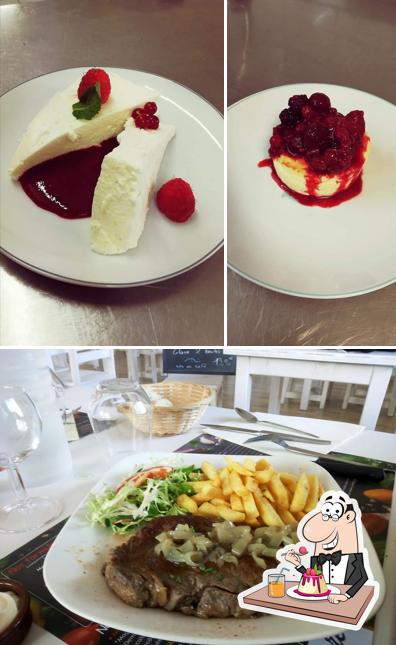 Restaurant L' Aventure offers a variety of sweet dishes