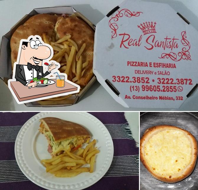 Comida em Real Santista Pizzaria esfiharia Ponto da Esfiha agora estamos juntos para melhor lhe atender