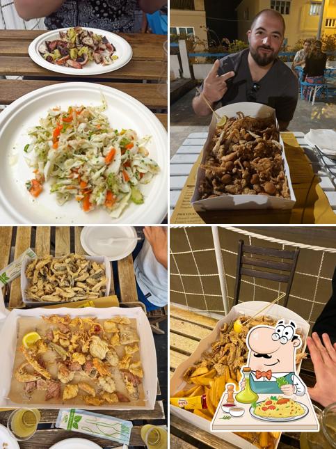 Platti al Ricci Pescato & Fritto di Ricci Fernando
