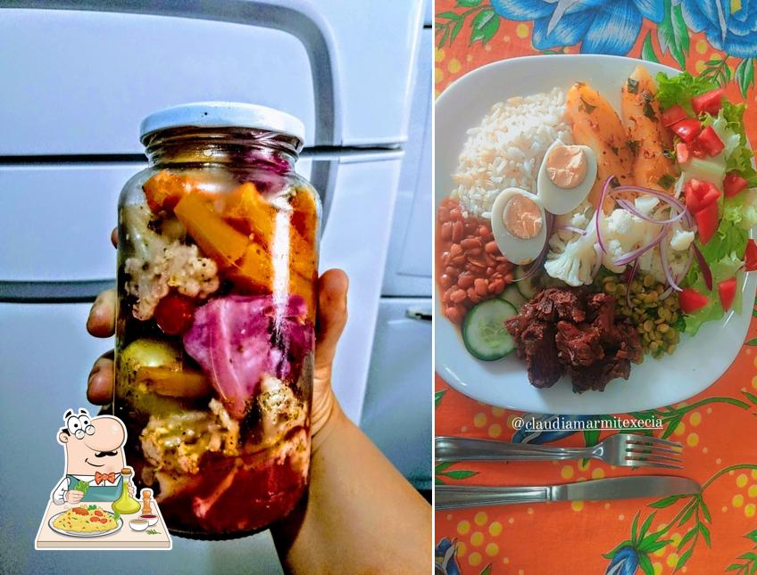 Comida em Cláudia Marmitex & Cia