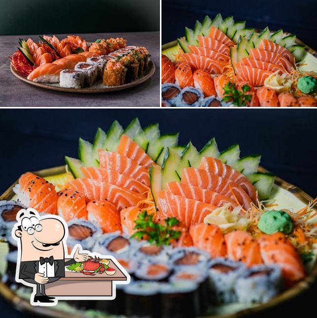 Consiga frutos do mar no Sushi Time Delivery