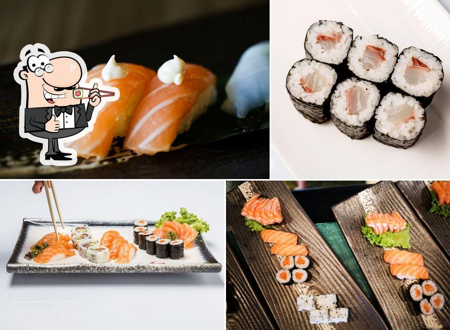 Prova le diverse opzioni di sushi